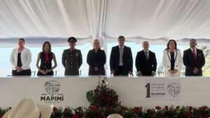 Marina de Llano Marín presenta su Primer Informe de Gobierno en Mapimí